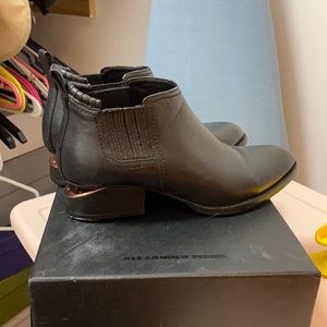 Alexander wang 36.5 kori black rose gold